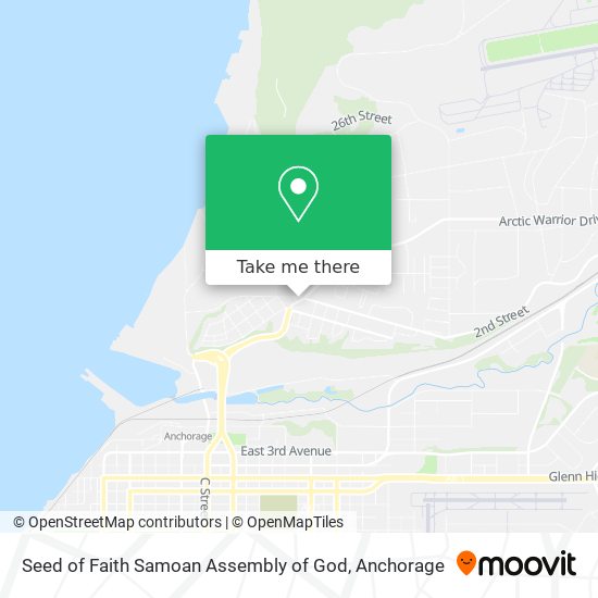 Mapa de Seed of Faith Samoan Assembly of God