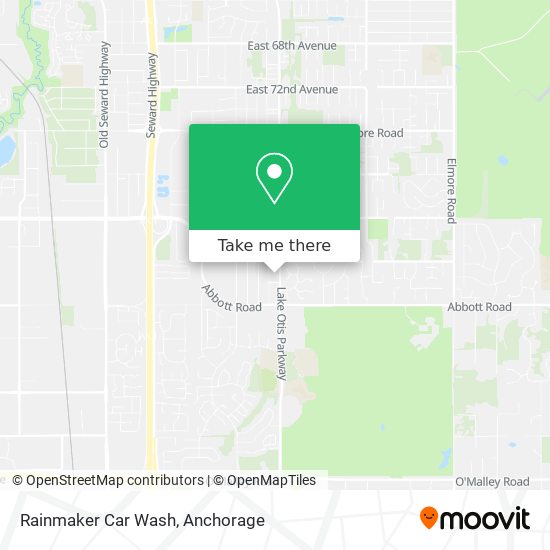 Rainmaker Car Wash map