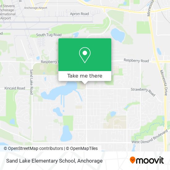 Sand Lake Elementary School map