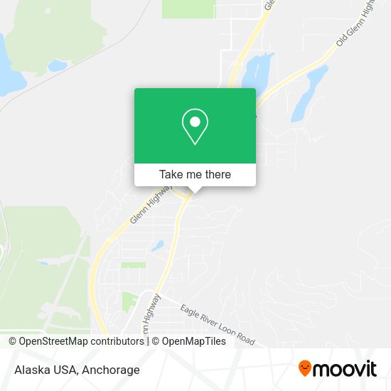 Mapa de Alaska USA
