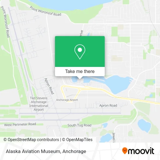 Mapa de Alaska Aviation Museum