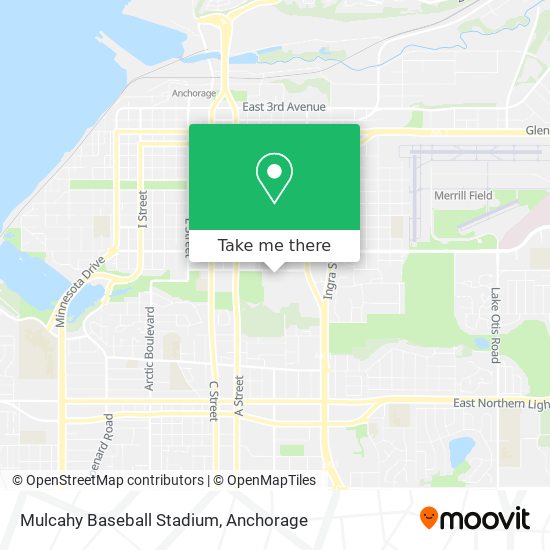 Mapa de Mulcahy Baseball Stadium