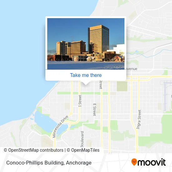 Mapa de Conoco-Phillips Building