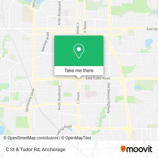 Mapa de C St & Tudor Rd