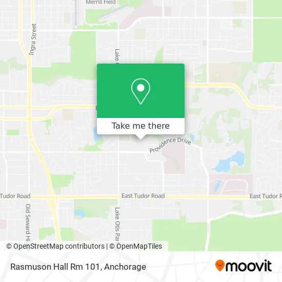 Rasmuson Hall Rm 101 map