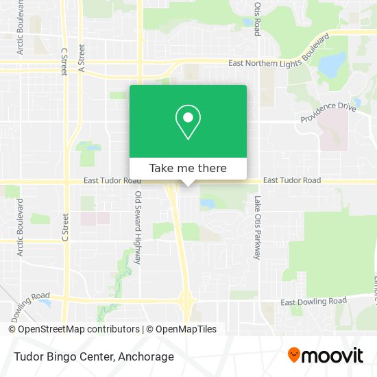 Mapa de Tudor Bingo Center