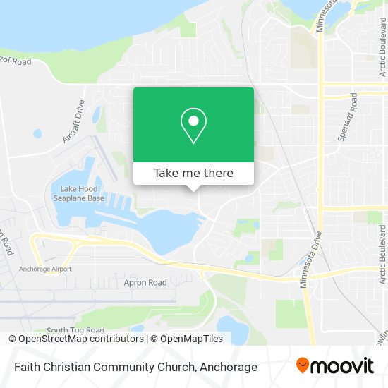 Faith Christian Community Church map