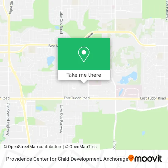 Mapa de Providence Center for Child Development