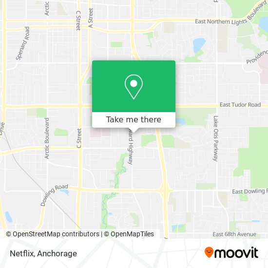 Netflix map