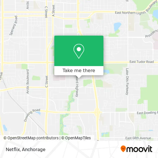 Netflix map