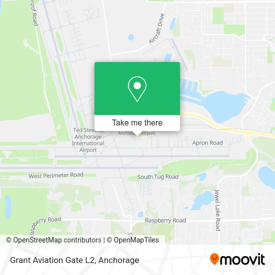 Mapa de Grant Aviation Gate L2