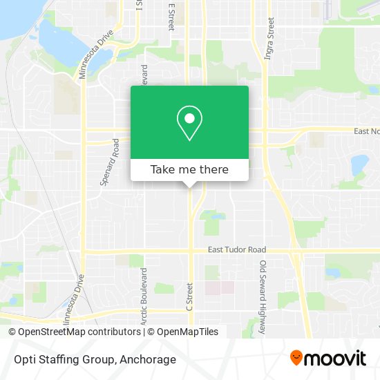 Mapa de Opti Staffing Group
