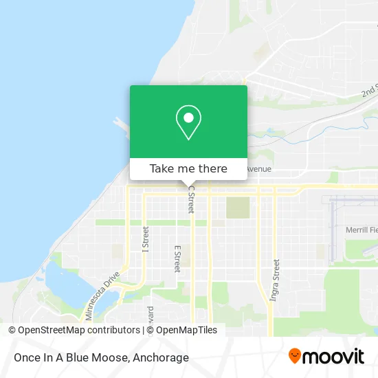 Mapa de Once In A Blue Moose