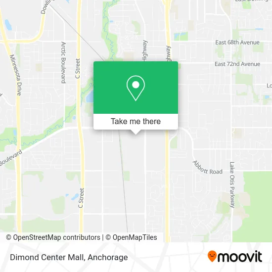 Dimond Center Mall map