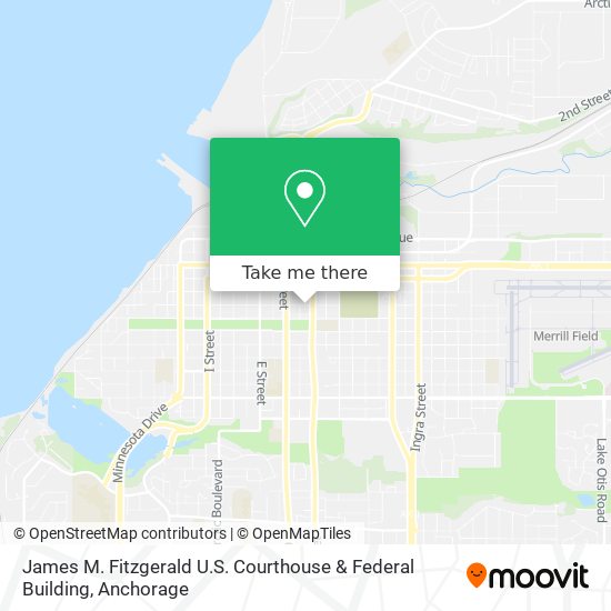 James M. Fitzgerald U.S. Courthouse & Federal Building map