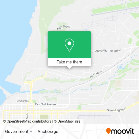 Mapa de Government Hill