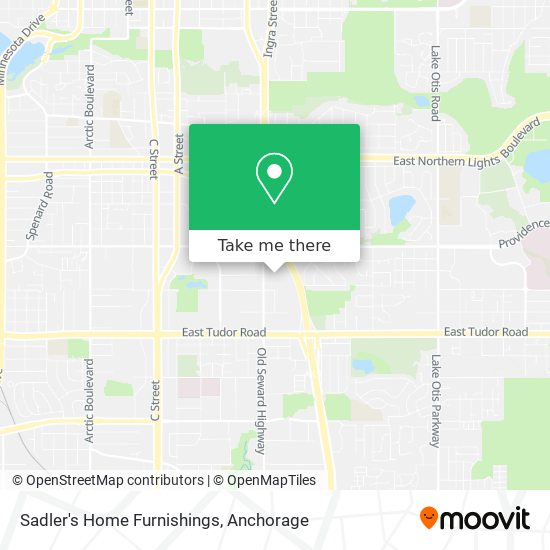 Sadler's Home Furnishings map