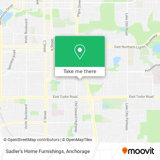 Mapa de Sadler's Home Furnishings