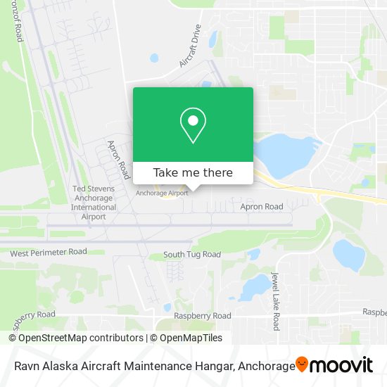 Ravn Alaska Aircraft Maintenance Hangar map