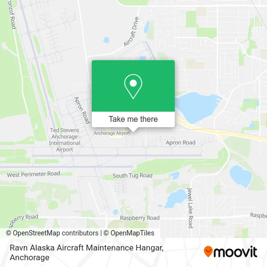 Mapa de Ravn Alaska Aircraft Maintenance Hangar