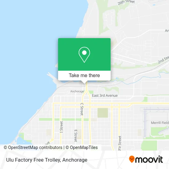 Ulu Factory Free Trolley map