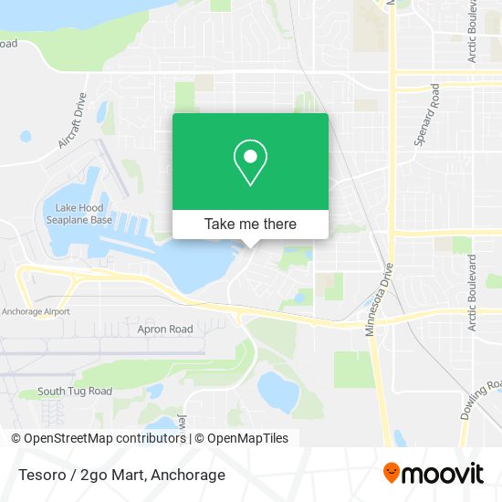 Tesoro / 2go Mart map