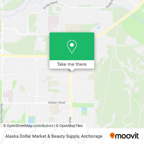 Alaska Dollar Market & Beauty Supply map