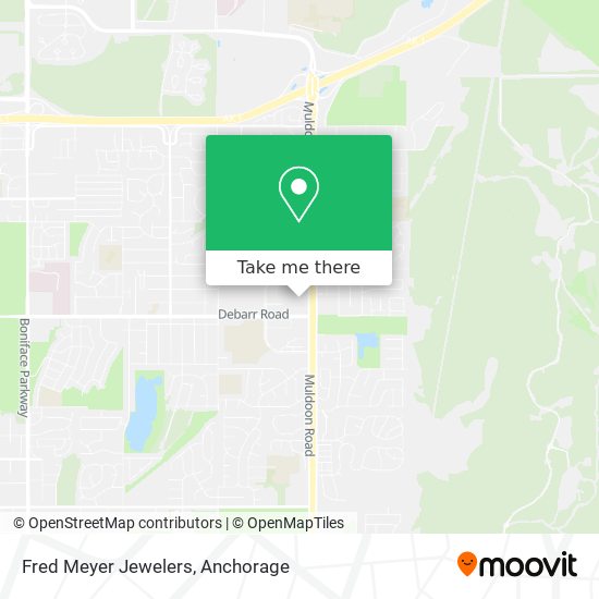 Fred Meyer Jewelers map