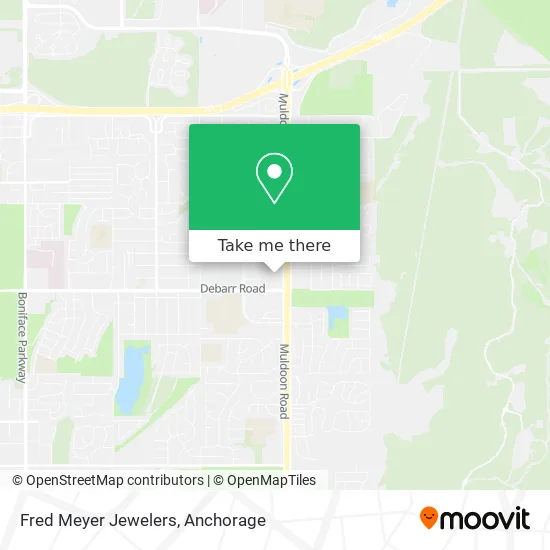 Fred Meyer Jewelers map