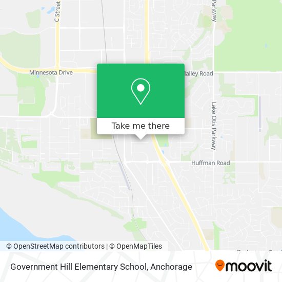 Government Hill Elementary School map