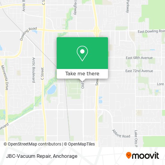 JBC-Vacuum Repair map