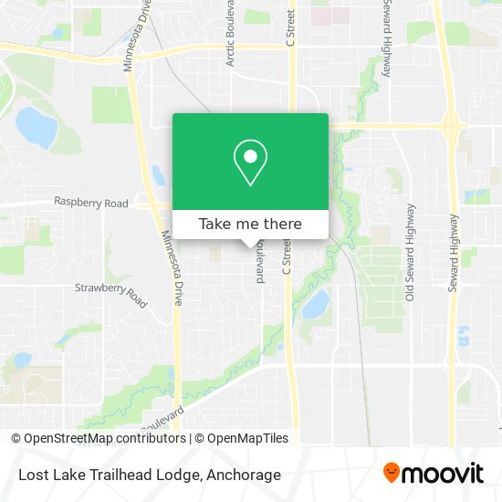 Lost Lake Trailhead Lodge map