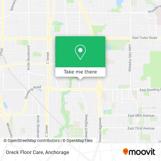 Oreck Floor Care map