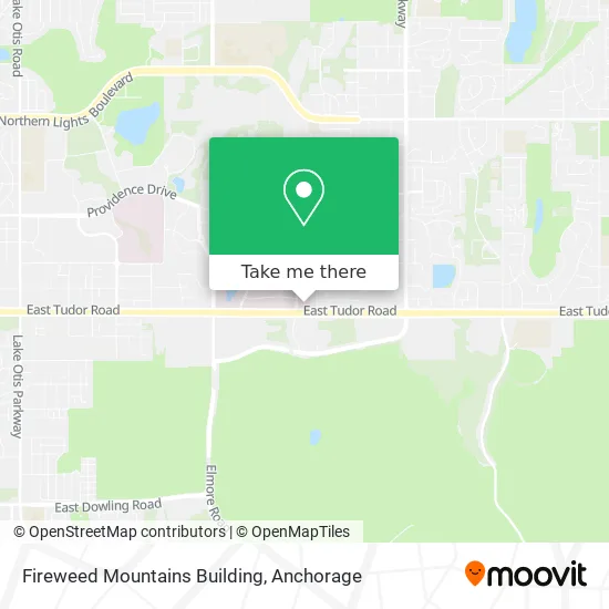 Mapa de Fireweed Mountains Building