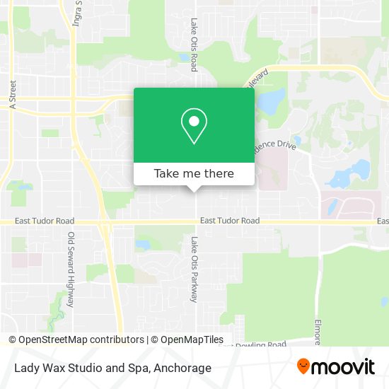 Lady Wax Studio and Spa map