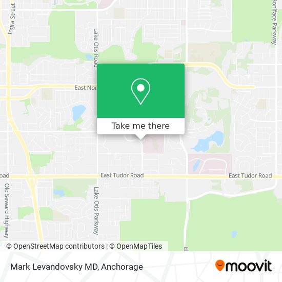 Mark Levandovsky MD map
