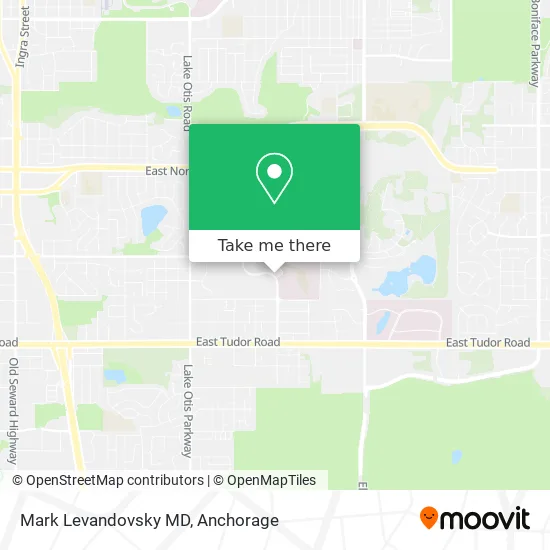 Mark Levandovsky MD map