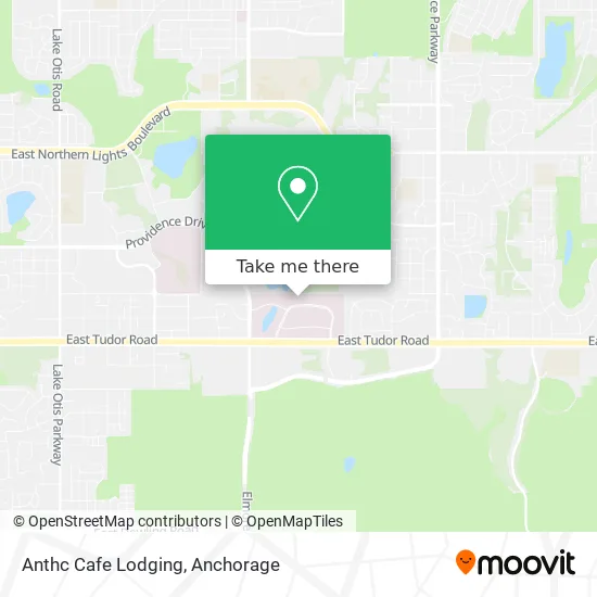 Mapa de Anthc Cafe Lodging