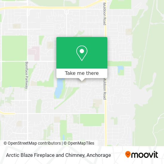 Mapa de Arctic Blaze Fireplace and Chimney