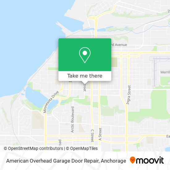 American Overhead Garage Door Repair map
