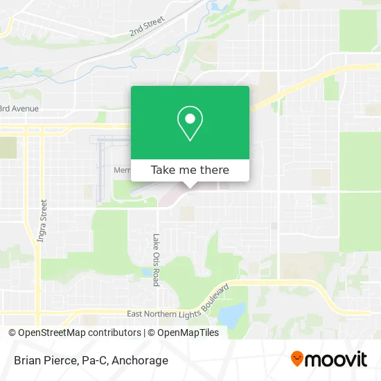 Brian Pierce, Pa-C map