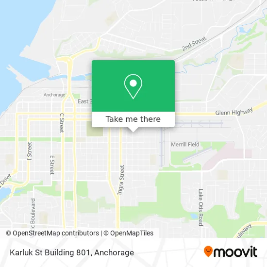 Karluk St Building 801 map