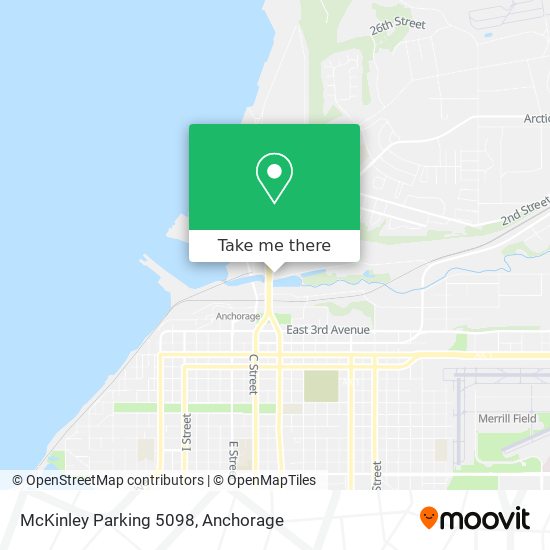 Mapa de McKinley Parking 5098