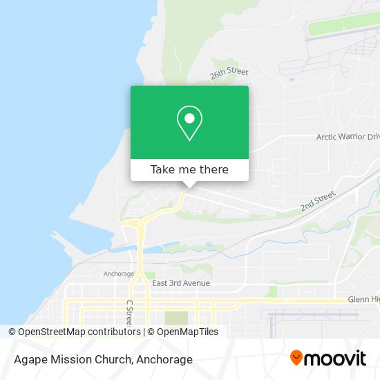 Agape Mission Church map
