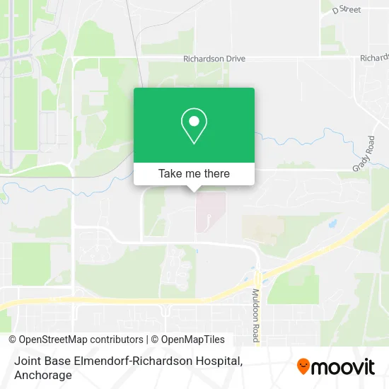 Mapa de Joint Base Elmendorf-Richardson Hospital