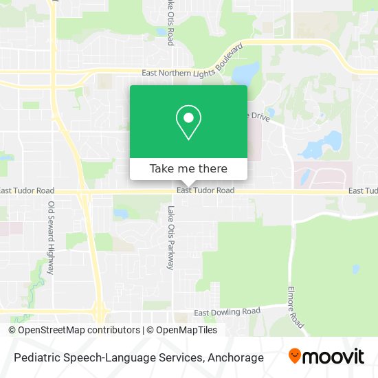 Mapa de Pediatric Speech-Language Services