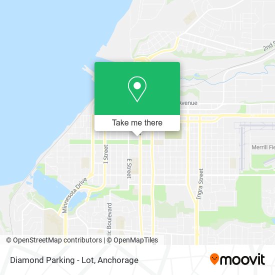 Diamond Parking - Lot map