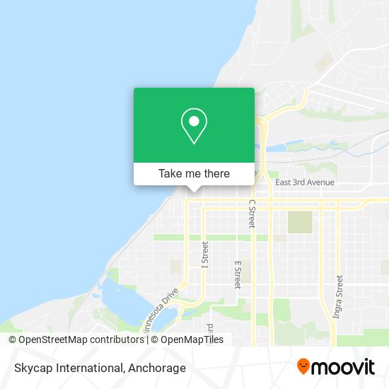 Skycap International map