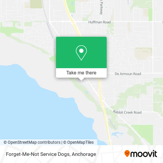 Forget-Me-Not Service Dogs map