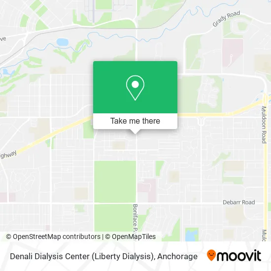 Mapa de Denali Dialysis Center (Liberty Dialysis)